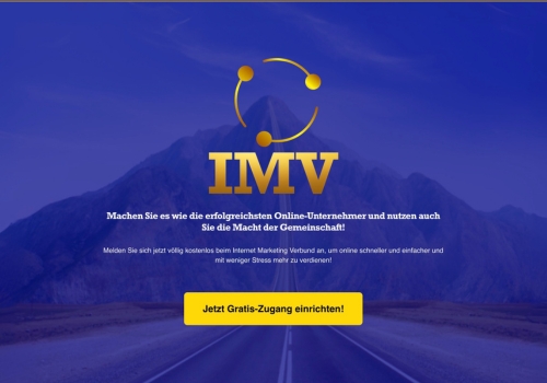 IMV Visualisierung Webseite